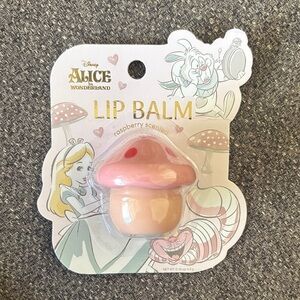 Disney Alice in Wonderland Mushroom Lip Balm - Pink and Cream